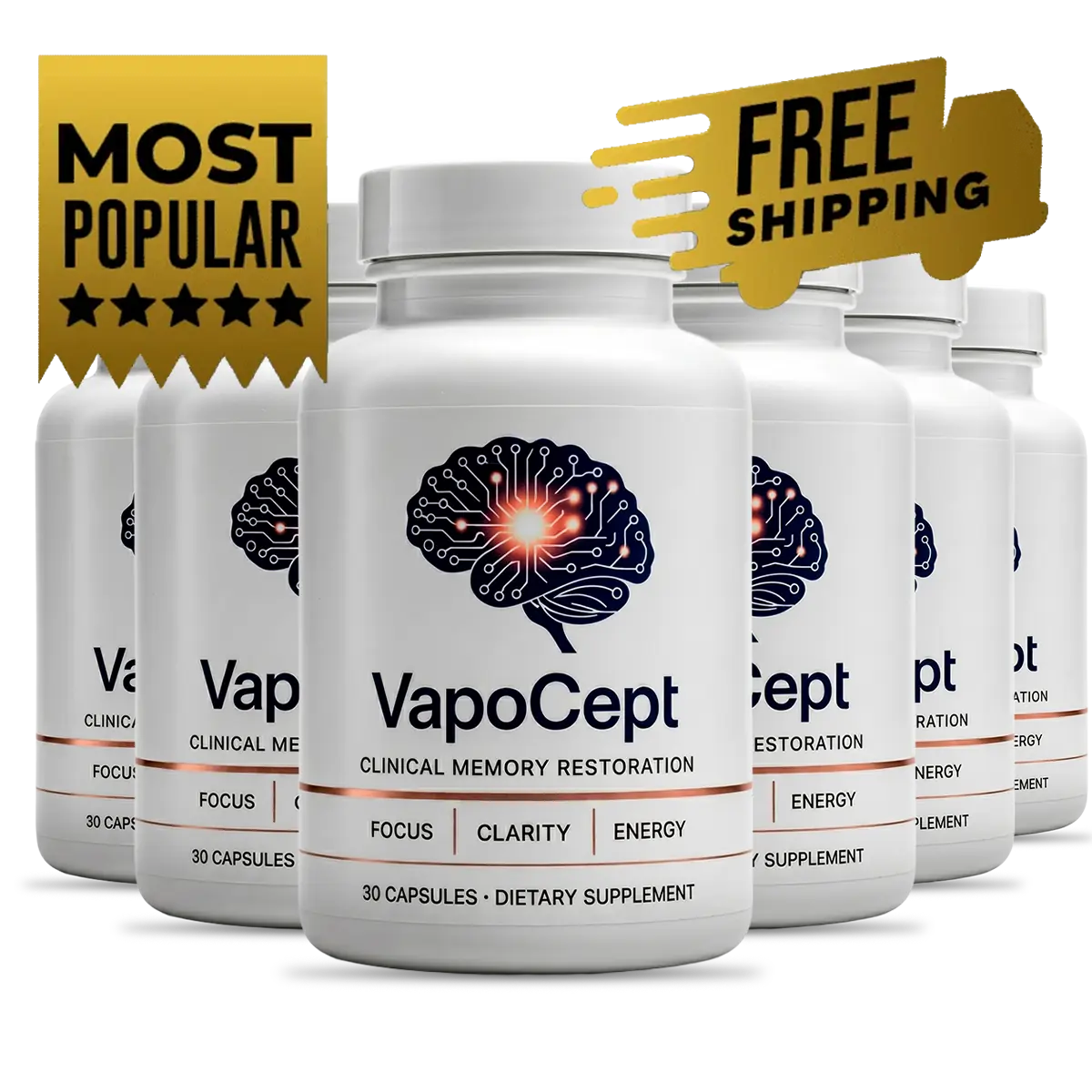 VapoCept 6 bottle package
